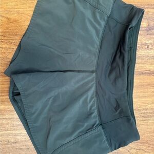 lululemon athletica Dark Green Athletic Shorts